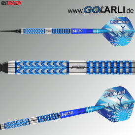 Red Dragon Soft Darts Gerwyn Price Iceman Glacier 90% Tungsten Softtip Dart Softdart 18 g