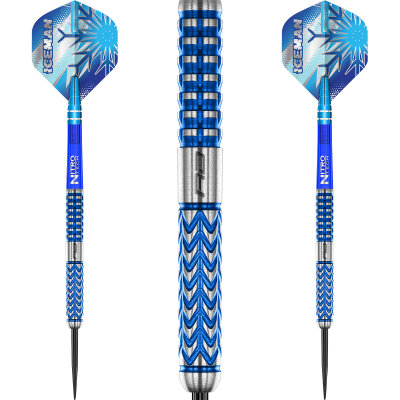 Red Dragon Steel Darts Gerwyn Price Iceman Glacier 90% Tungsten Steeltip Dart Steeldart 26 g