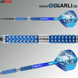 Red Dragon Steel Darts Gerwyn Price Iceman Glacier 90% Tungsten Steeltip Dart Steeldart 26 g