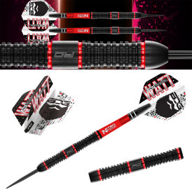 Red Dragon Steel Darts Jason Watt Notorious 90% Tungsten Steeltip Dart Steeldart 22 g