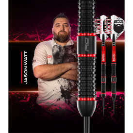 Red Dragon Steel Darts Jason Watt Notorious 90% Tungsten Steeltip Dart Steeldart 22 g
