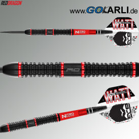 Red Dragon Steel Darts Jason Watt Notorious 90% Tungsten Steeltip Dart Steeldart 22 g