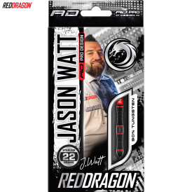 Red Dragon Steel Darts Jason Watt Notorious 90% Tungsten Steeltip Dart Steeldart 22 g