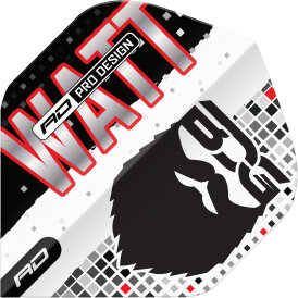 Red Dragon Jason Watt Notorious Standard Nr.2 Dart Flight...