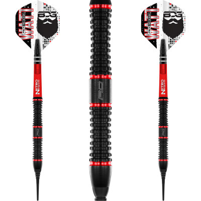 Red Dragon Soft Darts Jason Watt Notorious 90% Tungsten Softtip Dart Softdart 20 g