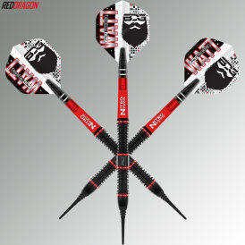 Red Dragon Soft Darts Jason Watt Notorious 90% Tungsten Softtip Dart Softdart 20 g