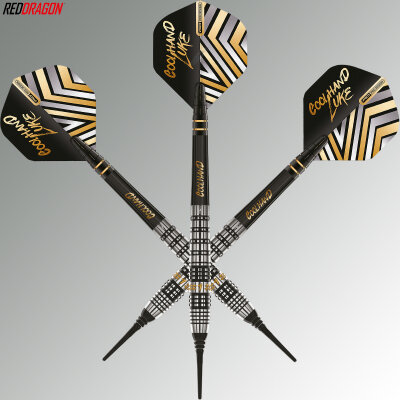 Red Dragon Soft Darts Luke Humphries Prestige 90% Tungsten Softtip Dart Softdart 20 g