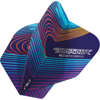 Red Dragon Peter Wright Snakebite Standard Dart Flight Neuheit 2024 verschiedene Designs