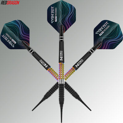 Red Dragon Soft Darts Peter Wright Corra 90% Tungsten Softtip Dart Softdart 18 g