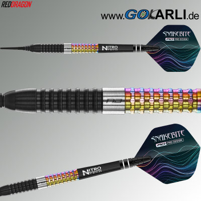 Red Dragon Soft Darts Peter Wright Corra 90% Tungsten Softtip Dart Softdart 18 g
