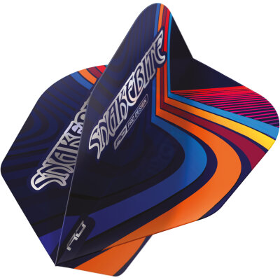 Red Dragon Peter Wright Snakebite Standard Dart Flight Neuheit 2024 Multi Swirl Nr.6
