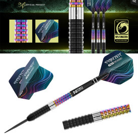 Red Dragon Steel Darts Peter Wright Corra 90% Tungsten Steeltip Dart Steeldart 24 g
