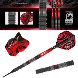 Red Dragon Soft Darts Jonny Clayton Hiraeth 90% Tungsten Softtip Dart Softdart 20 g