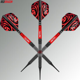 Red Dragon Soft Darts Jonny Clayton Hiraeth 90% Tungsten Softtip Dart Softdart 20 g