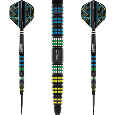 Red Dragon Steel Darts Dragonfly Black Tapered 95% Tungsten Steeltip Dart Steeldart