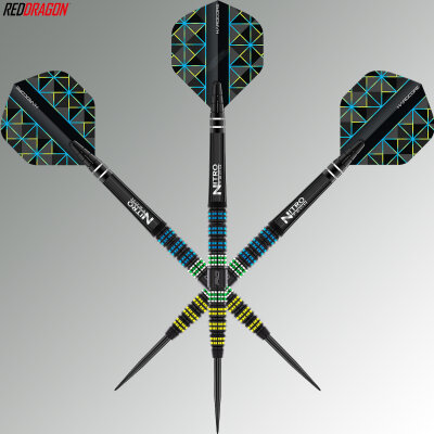 Red Dragon Steel Darts Dragonfly Black Tapered 95% Tungsten Steeltip Dart Steeldart 23 g