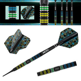 Red Dragon Soft Darts Dragonfly Black Tapered 95% Tungsten Softtip Dart Softdart 20 g