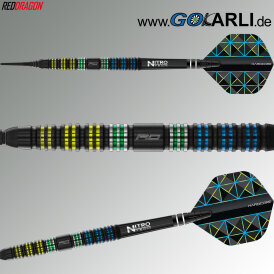 Red Dragon Soft Darts Dragonfly Black Tapered 95% Tungsten Softtip Dart Softdart 20 g