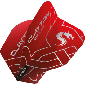 Red Dragon Jonny Clayton The Ferret Standard Dart Flight...