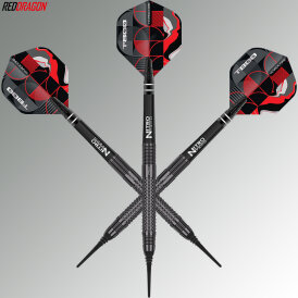 Red Dragon Soft Darts T-800 90% Tungsten Softtip Dart Softdart 20 g
