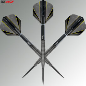 Red Dragon Steel Darts Seren 4 Onyx 90% Tungsten Steeltip Dart Steeldart