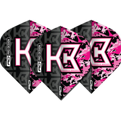 Red Dragon Keegan Brown The Needle Standard Dart Flight Neuheit 2024