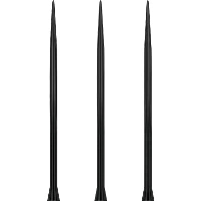 Red Dragon Raptor Points  50 mm Dart Wechsel- Spitzen Wechselspitzen Schwarz Smooth