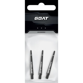 Goat Dart Shaft Griptech Dartshafts mit Spring O-Ringen Schwarz IM Intermediate
