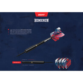 Goat Dart Steel Darts Homerun Black Brass Steeltip Darts Steeldart 15 g