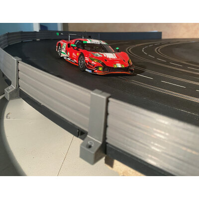 DSM - RC Begrenzung Fangzaun kompatibel mit Carrera Evolution - Digital 132 / 124 2 Meter