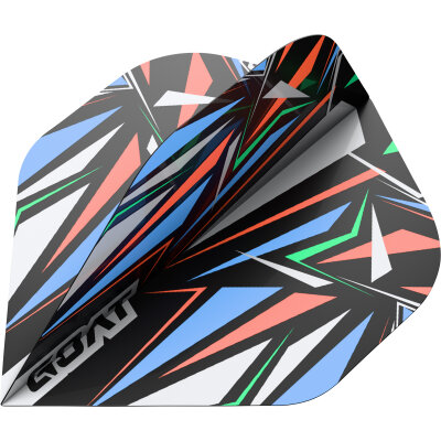 Goat Dart Flights Athlete Dartflights Nr.2 Design 2025 Schwarz