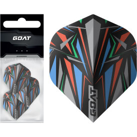 Goat Dart Flights Athlete Dartflights Nr.2 Design 2025 Schwarz