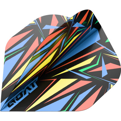 Goat Dart Flights Athlete Dartflights Nr.2 Design 2025 Blau
