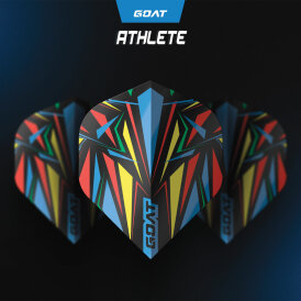 Goat Dart Flights Athlete Dartflights Nr.2 Design 2025 Blau