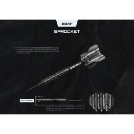 Goat Dart Steel Darts Sprocket 90% Tungsten Steeltip Darts Steeldart 32 g