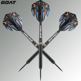 Goat Dart Steel Darts Athlete Brass Steeltip Darts Steeldart 13 g Schwarz