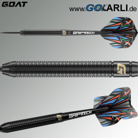 Goat Dart Steel Darts Athlete Brass Steeltip Darts Steeldart 13 g Schwarz