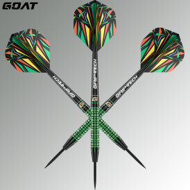 Goat Dart Steel Darts Athlete Brass Steeltip Darts Steeldart 10 g Grün