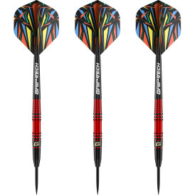 Goat Dart Steel Darts Athlete Brass Steeltip Darts Steeldart 11 g Rot