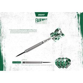 Goat Dart Steel Darts Fairway V1 90% Tungsten Steeltip Darts Steeldart 23 g
