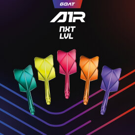 Goat Dart A1R Molded Flight- Schaftsystem in verschiedenen Flightformen/Shapes, Längen und Farben