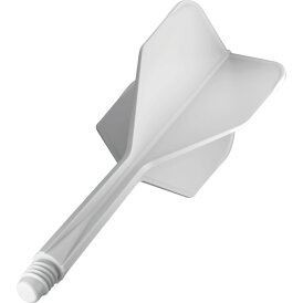 Goat Dart A1R Molded Flight- Schaftsystem Weiß Standard Nr.6 S Kurz