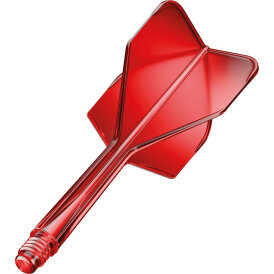 Goat Dart A1R Molded Flight- Schaftsystem Rot Standard Nr.6 S Kurz