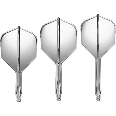 Goat Dart A1R Molded Flight- Schaftsystem Klar Standard Nr.6 M Mittel