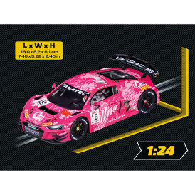 Carrera Digital 124 Auto Audi R8 LMS GT3 evo II Uno Racing Team Nr.16 23992
