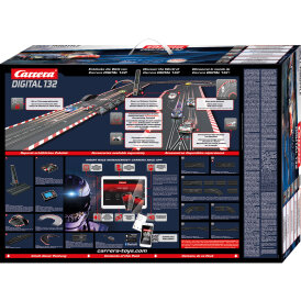 Carrera Digital 132 Rennbahn Autorennbahn Full Throttle...