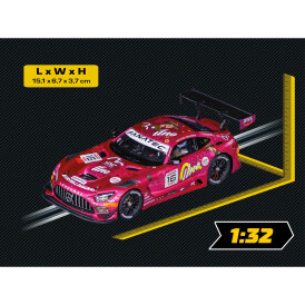 Carrera Digital 132 Auto Mercedes-AMG GT3 Evo Unoracing Team Landgraf Nr.16 24H Spa 2024 32062