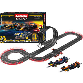 Carrera GO!!! Rennbahn Autorennbahn Super Formula Set / Grundpackung 62604