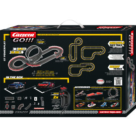Carrera GO!!! Rennbahn Autorennbahn GT Powerplay Set /...
