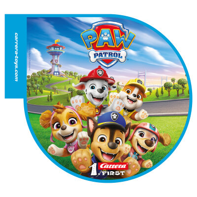 My 1. First Carrera Rennbahn Autorennbahn Paw Patrol On the Double Set / Grundpackung 63057